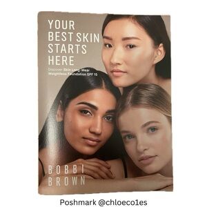 ❤️3/$10 Bobbi Brown Skin Long-Wear Weightless Foundation sample